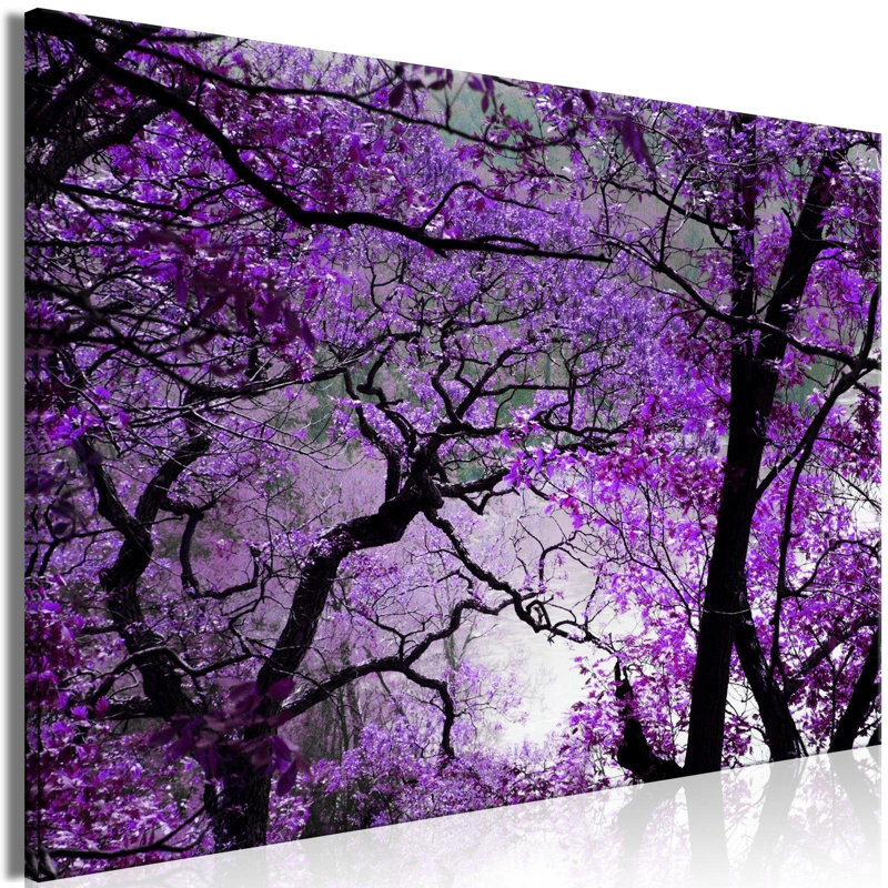 «Mauve après-midi», reproduction sur toile, H 32 po x l 47 po x P 0,7 po