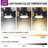Low Profile 52" 5-Blades Indoor Flush Mount Ceiling Fan with Reversible DC Motor and Remote Control-1815329779
