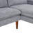 L-Shaped Sofa with Padded Cashmere: Multi-functional Design, Modern Luxury Appearance-1063089022