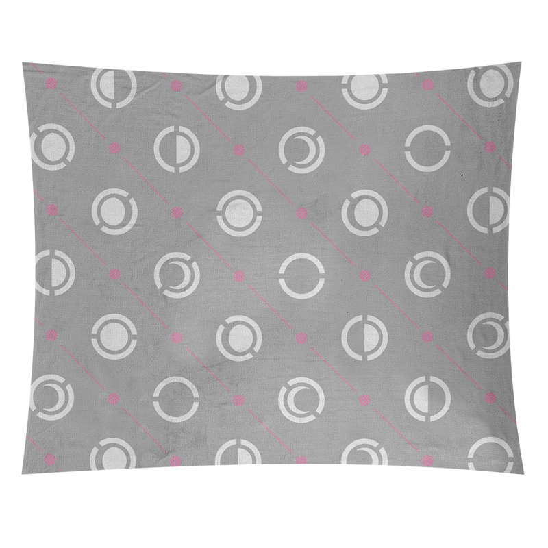 Tapisserie, H 27,5 po x l 37,5 po, Rose