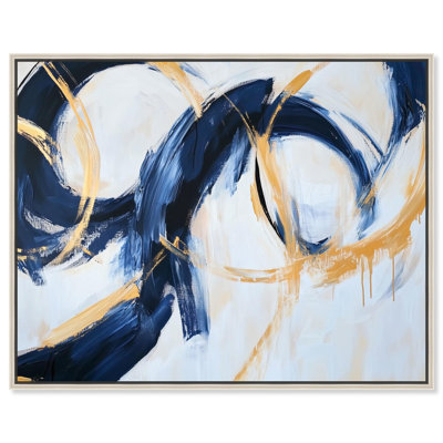 «Bold Whirl II», art abstrait de luxe par 