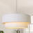 Reihan 3 - Light Dimmable Drum Chandelier-1570278345-1563729233