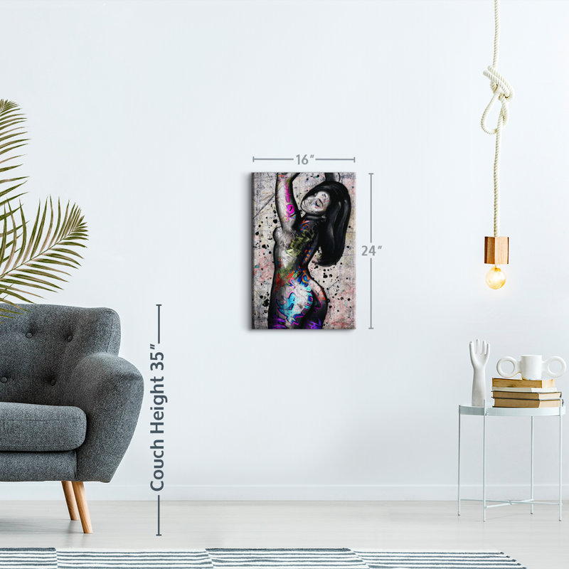 African Curves Canvas Print