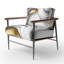 Cuscute - Fauteuil rembourré en marbre-117501114