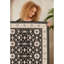 Tapis luxueux 100% coton (3,3 x 6,6 pi), antibactérien, PVC antidérapant, 1200 g / m² | Hauteur des poils: 0,4 po, épaisseur totale: 0,3 po | Lavable à la machine, crème élégante, chameau, gris et noir pour la décoration intérieure-112936493