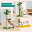 Grattoir pour chat 33,5 "avec balle de jouet et corde de sisal naturel Gillman-575764099
