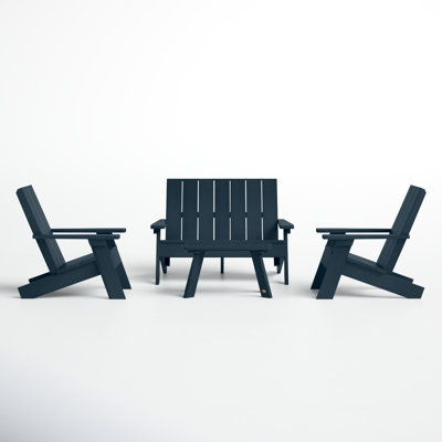 Byrnes 4 Piece Seating Group by AllModern