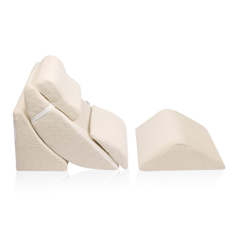 Eveland Memory Foam Medium Cooling Pillow, Beige