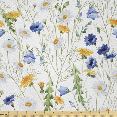 Davit Poppies and Daisies Multi-Purpose Fabric