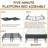 Pemberwick 9" Medium Pillow Top Pocket Coil Hybrid Mattress, and 14" Metal Platform Bed-68975131