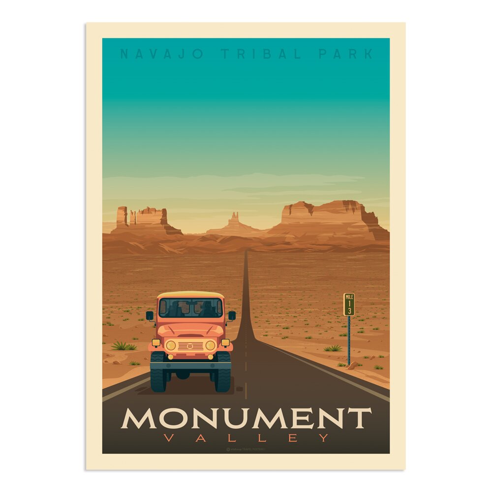 Poster Monument Valley