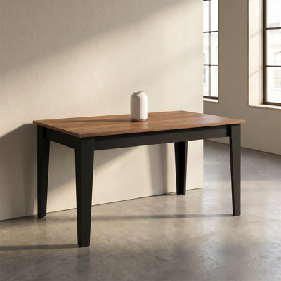 106.3-inch Large Extendable Wooden Dining Table, Suitable For The Kitchen And Living Room