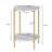 Cassity Stone Top End Table