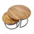 Emma Solid Wood Nested Coffee Table Set