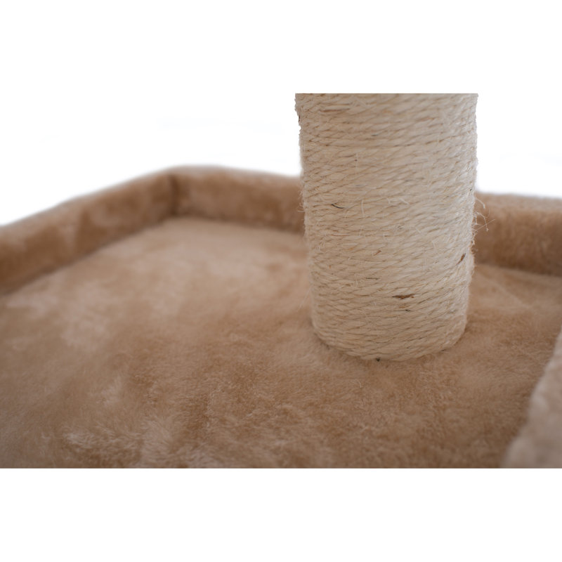 Arbre à chat 57 po Haings, Beige