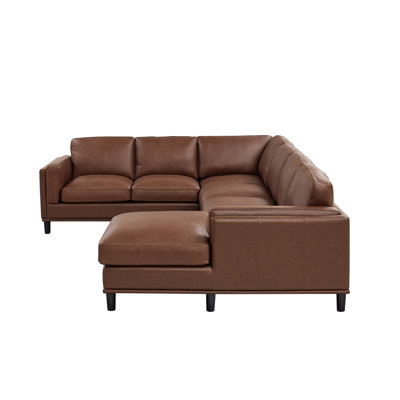 Andress Upholstered U-Shaped Sectional Right Hand Facing