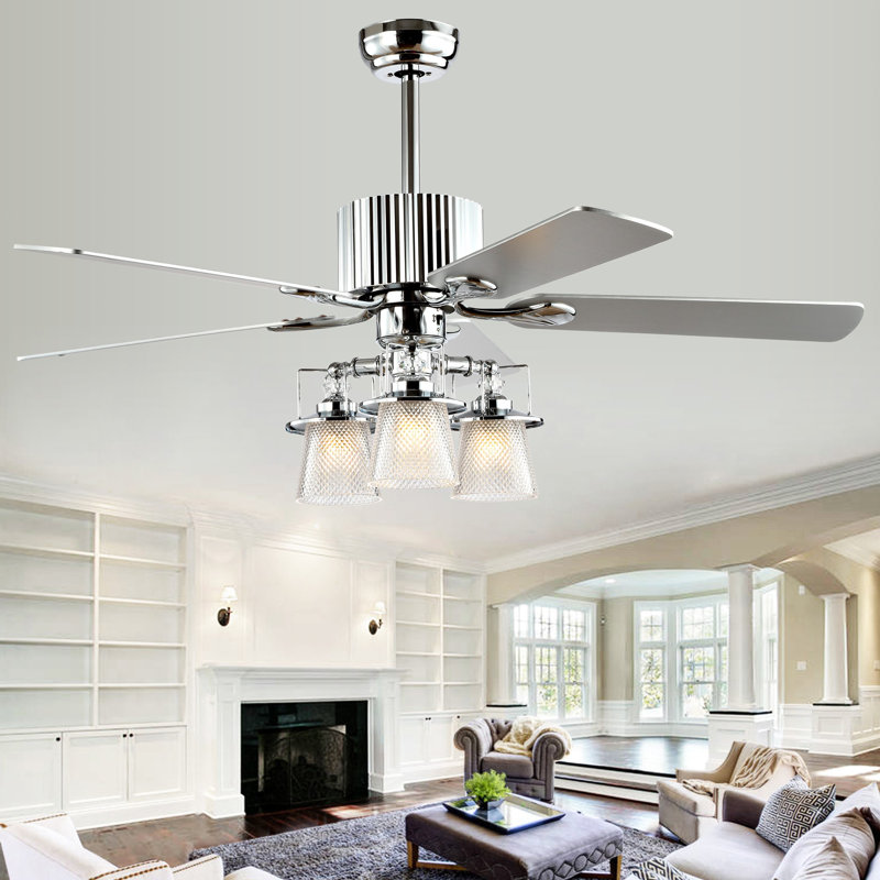 Childers 52'' Ceiling Fan with Light Kit