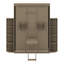 Lit escamotable rotatif avec armoire murale cachée, deux tablettes latérales à 3 niveaux, bureau convertible, supports de rangement supplémentaires, lit mural multifonctionnel peu encombrant pour le bureau à domicile et les petites pièces-998584268