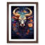 XYZ-FRM-V1223-1610 Taurus Zodiac Impressionism - Single Picture Frame Print on Wood-94222560-94222557