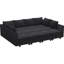 Canapé-lit modulaire surdimensionné en U avec chenille Uthyr Chenille-106913397-106913479
