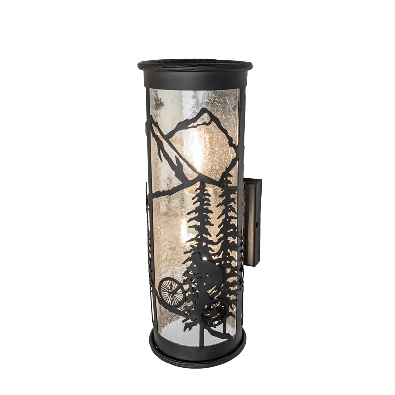 2 - Light Flush Mounted Sconce