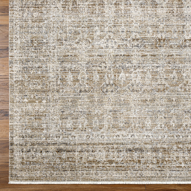 Becki Owens x Surya Machine Washable Dark Sage Area Rug