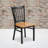 Jophy Vertical Back Metal Restaurant Chair-1971726448