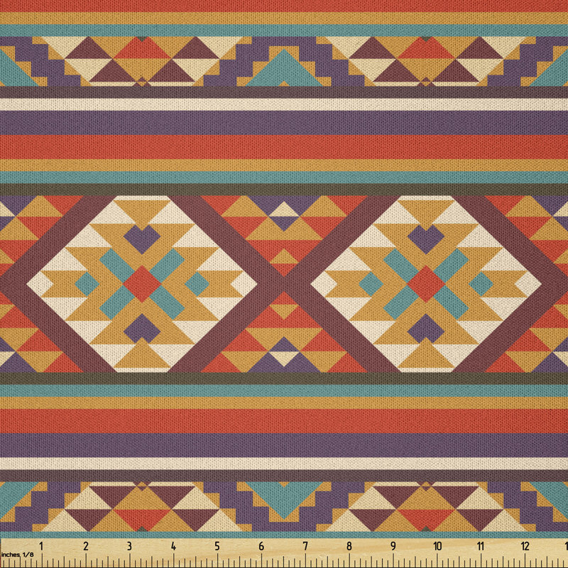 Dahiana Mosaic with Graphic Fabric