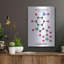 «Serotonin Molecule», art mural en métal-1620218634