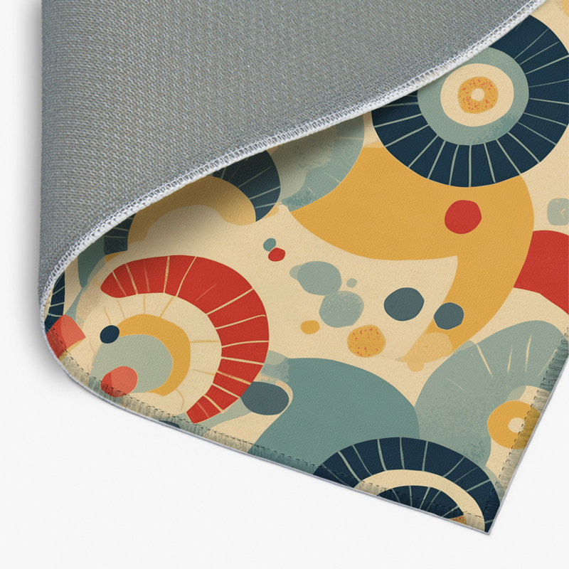 Tapis intérieur et extérieur Vibrant Spark, Rectangle 1 pi 6 po x 2 pi 6 po