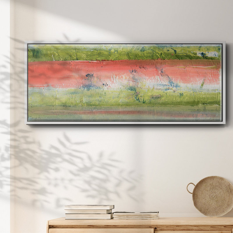 Nature's Flag I - Framed Canvas