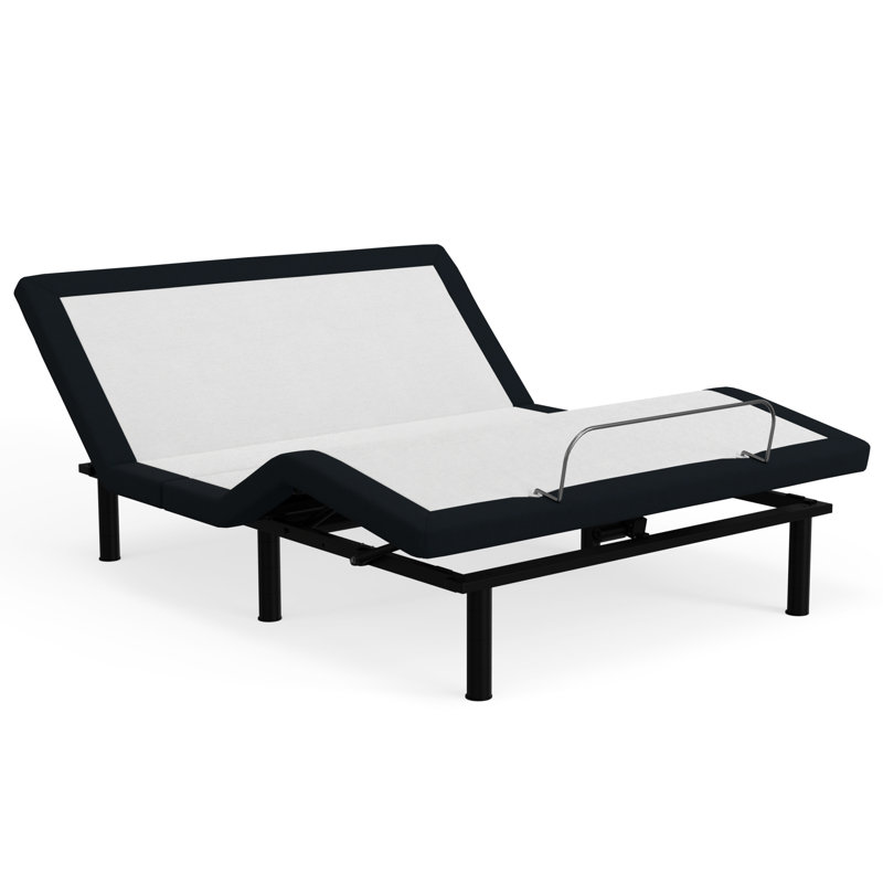 Base de lit grand ajustable avec charge, massage, lampe de chevet pour 30 massages et