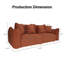Oversized Loveseat Sofa-Be-2-131402835