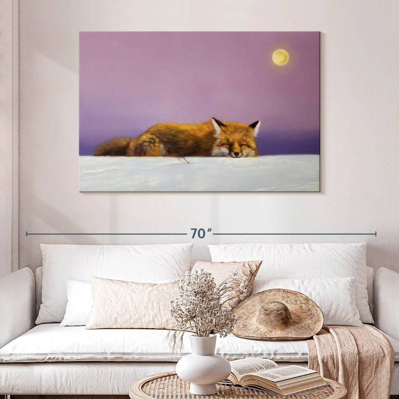 Brampt Dreamweaver Fox, 32" H x 48" W