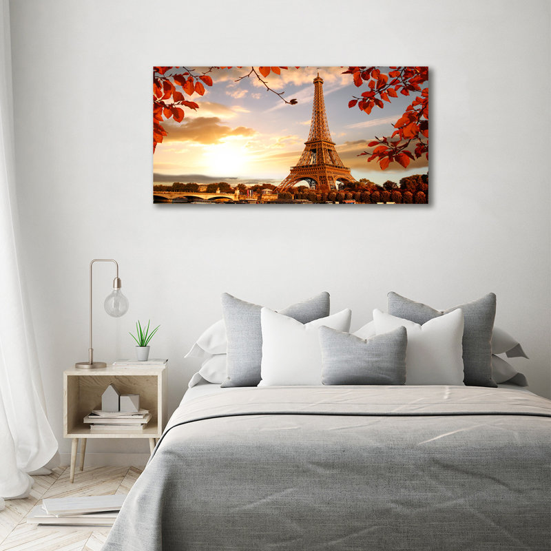 Eiffel Tower Paris - Wrapped Canvas Print