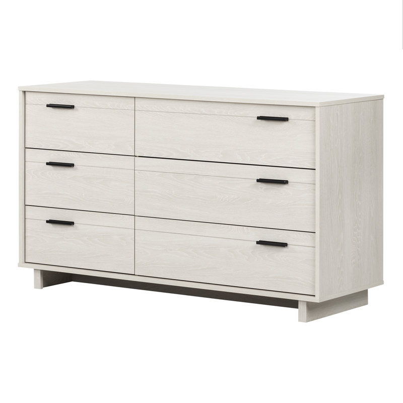 Commode à 6 tiroirs Fynn, Chêne d'hiver