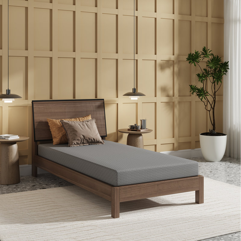 6" Medium Gel Memory Foam Mattress– 10-Year Warranty, CertiPUR-US, OEKO-TEX Certified, 6", Twin