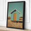 Solitary Beach Hut Coastal - Wrapped Canvas-943400967-943401020