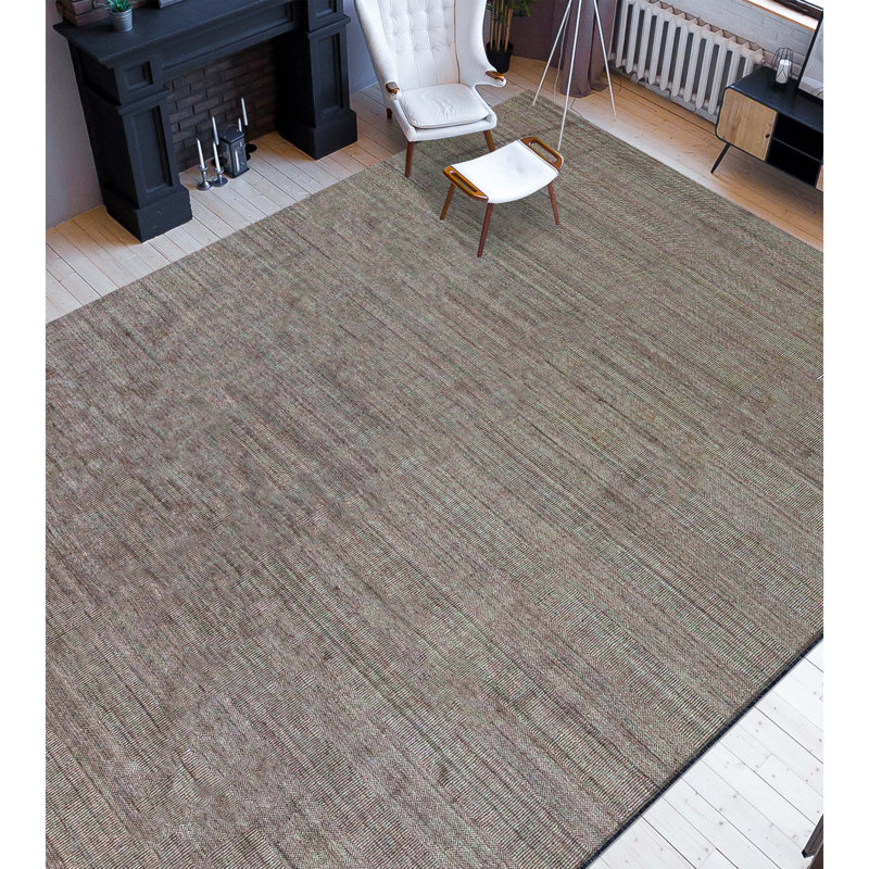 Handmade Wool Geometric Area Rug