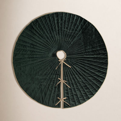 Velvet Embroidered Tree Skirt