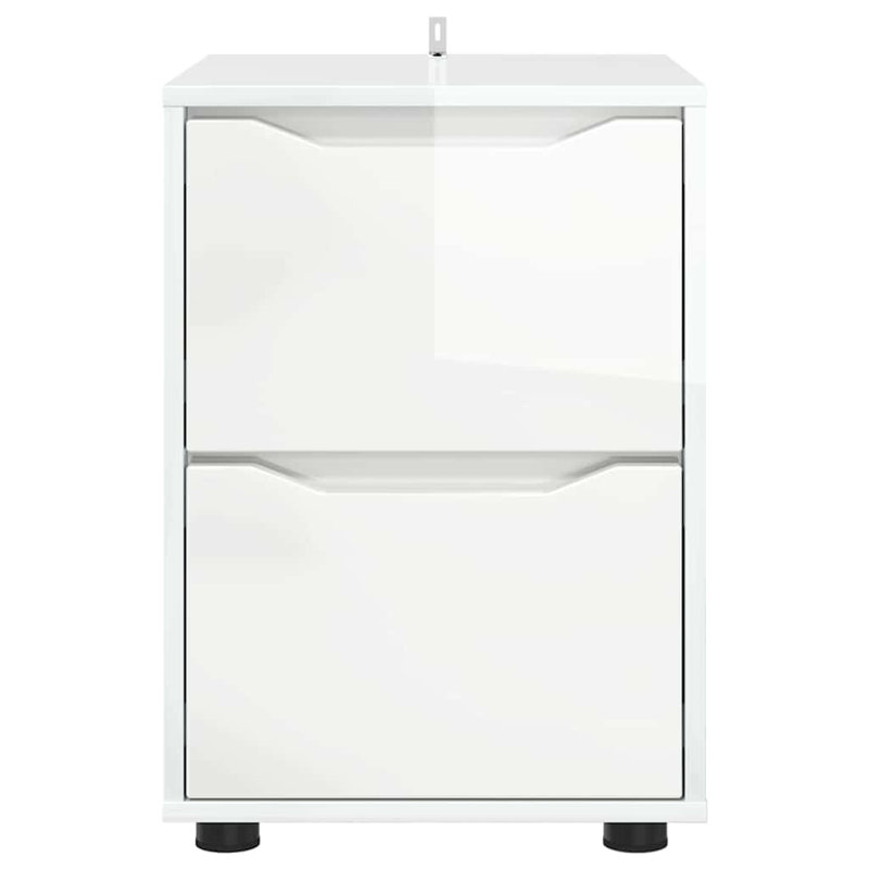 Standard Accent Chest, High Gloss White