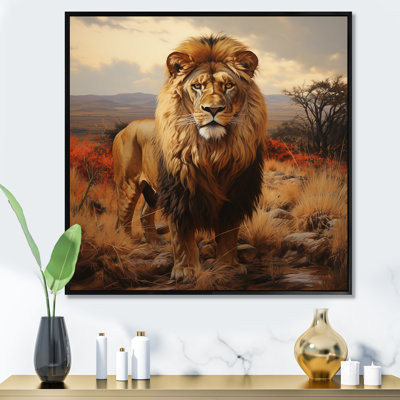 Décoration murale Lions Savannah Horizon - Lion