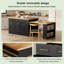 150 cm W Kitchen Island with