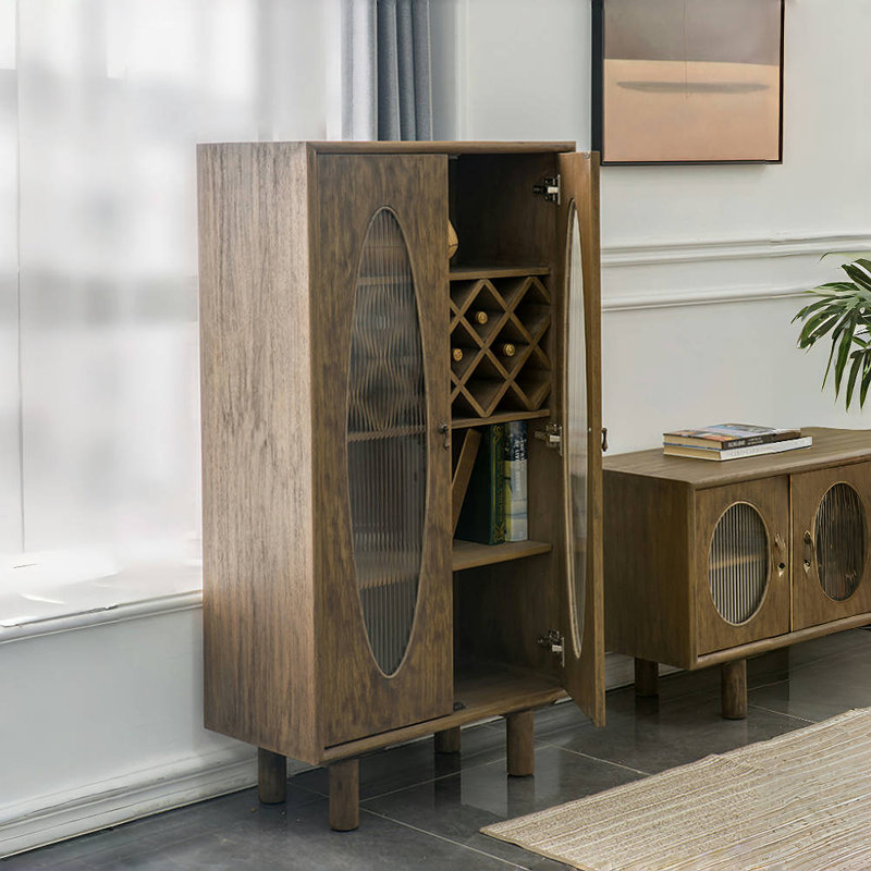 Vitrine design français rétro