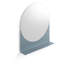 Glance Metal Wall Mirror-269888834