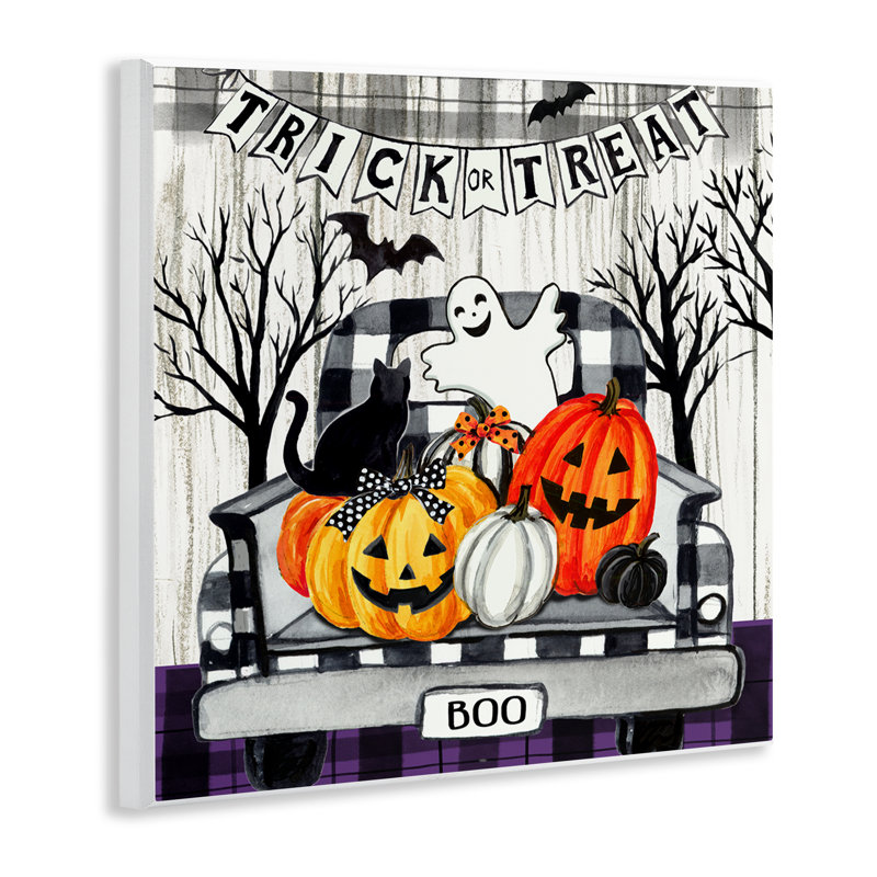 Art mural d'Halloween rempli de camion par Elena Vladykina