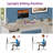 L-Shaped Executive Desk With Power Outlet-746385012