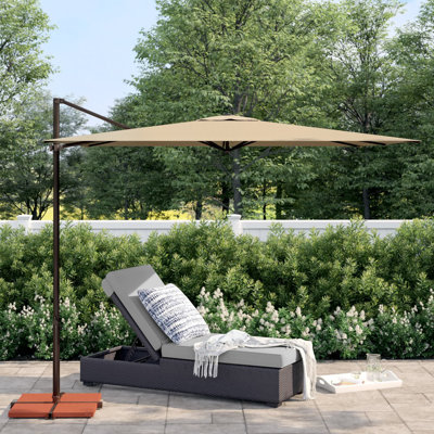 Cora 103.2" Square Cantilever Umbrella