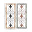 Ensemble de décoration murale en bois 2 pièces