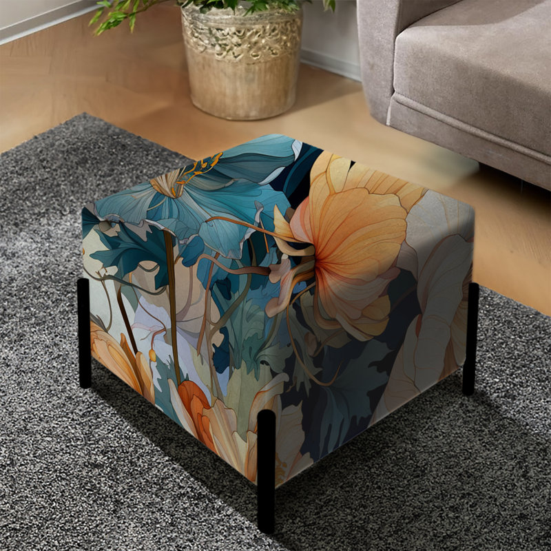 Motif de pivoines Art Nouveau